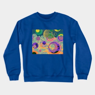 Olive Trees by Van Gogh (Remix by SABRE) Crewneck Sweatshirt